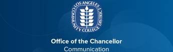 Office of the Chancellor communication