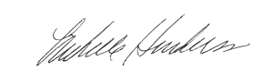Trustee Nichelle Henderson signature