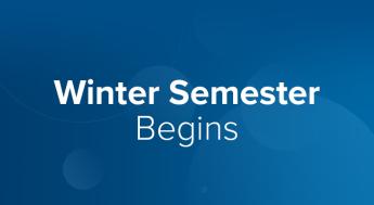 Winter Semester Begins