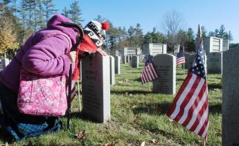 Cemetery, Veteran, Widow image