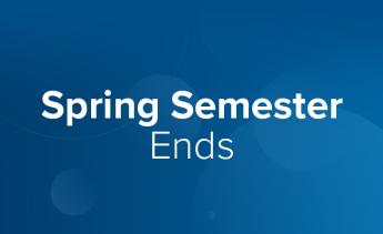 Spring Semester Ends