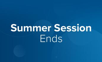 Summer Session Ends