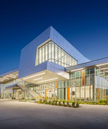 LATTC Building at Night