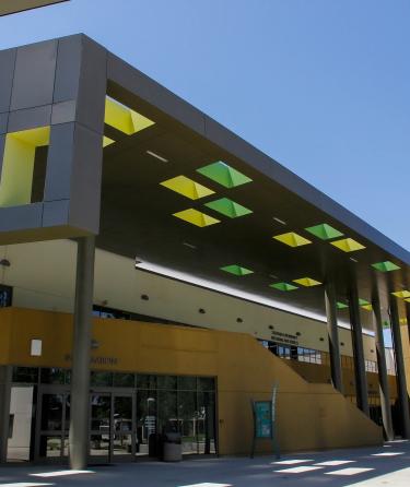 Students Services Building Front Entrance