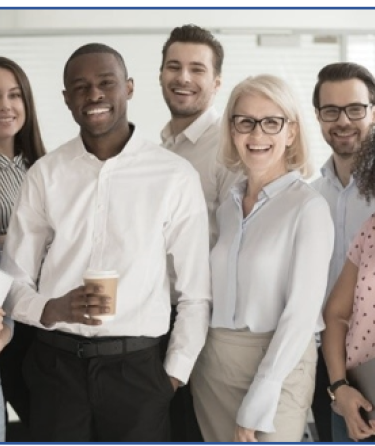 smiling employees
