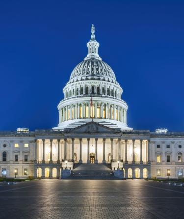 Banner Image of the Capitol Building in Washington D.C.