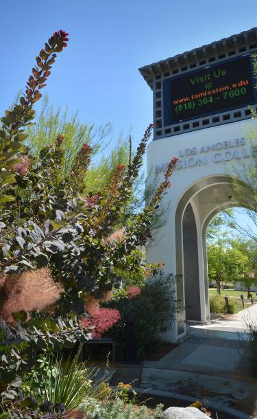 Los Angeles Mission Entrance