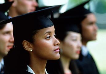 Students at Graduation Event