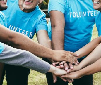 Group of volunteers