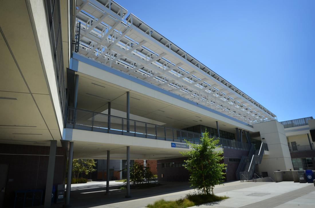 Building with Solar Panel