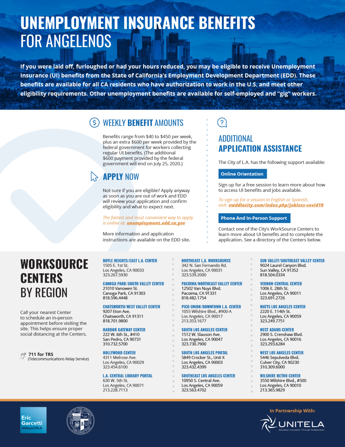 Unemployment Insurance Benefits Flyer
