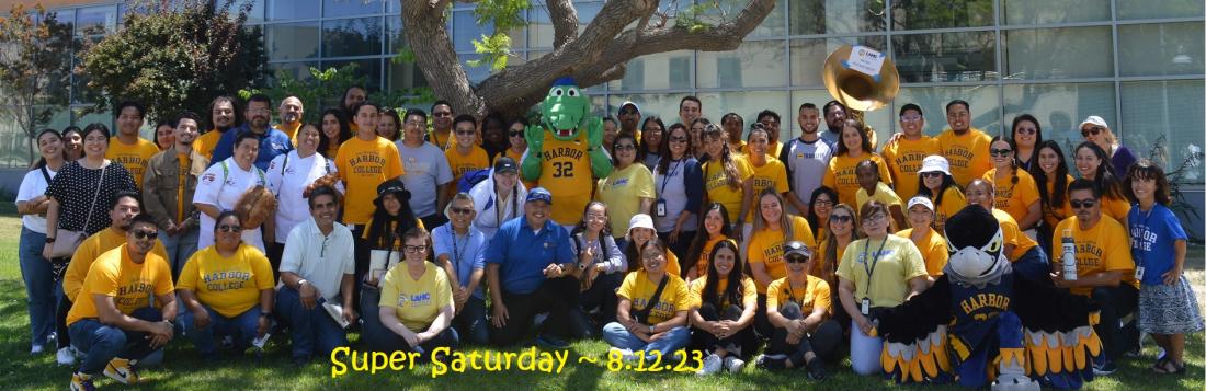 Counselors, Faculty, Staff, and Administration during Super Saturdays