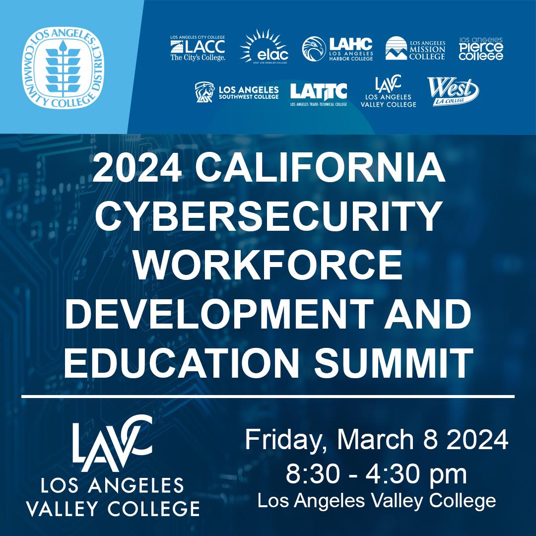 2024 California Cybersecurity Workforce Development and Education Summit