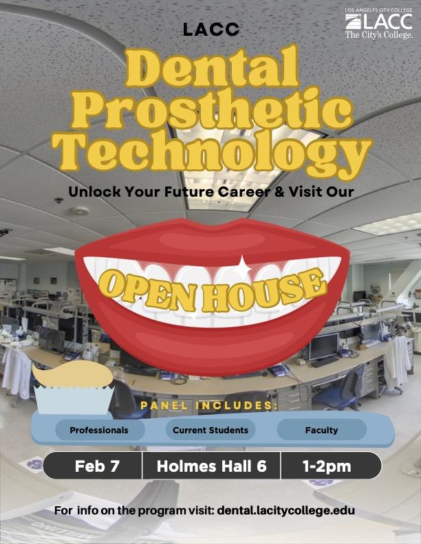 LACC’s Dental Prosthetic Tech Department Holds Open House