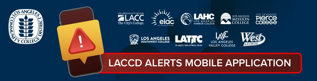 LACCD Alerts Mobile Application