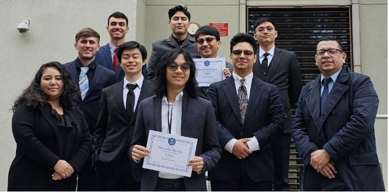 The East Los Angeles College (ELAC) Model United Nations team