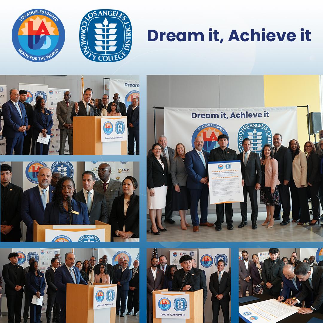 “Dream it, Achieve it: College and Career Leadership” convening photo collage