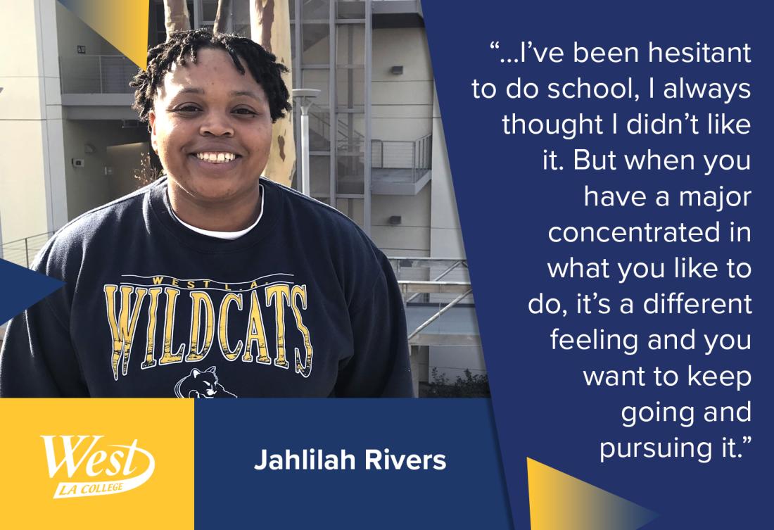 Jahlilah Rivers - WLAC Student Spotlight of the Week