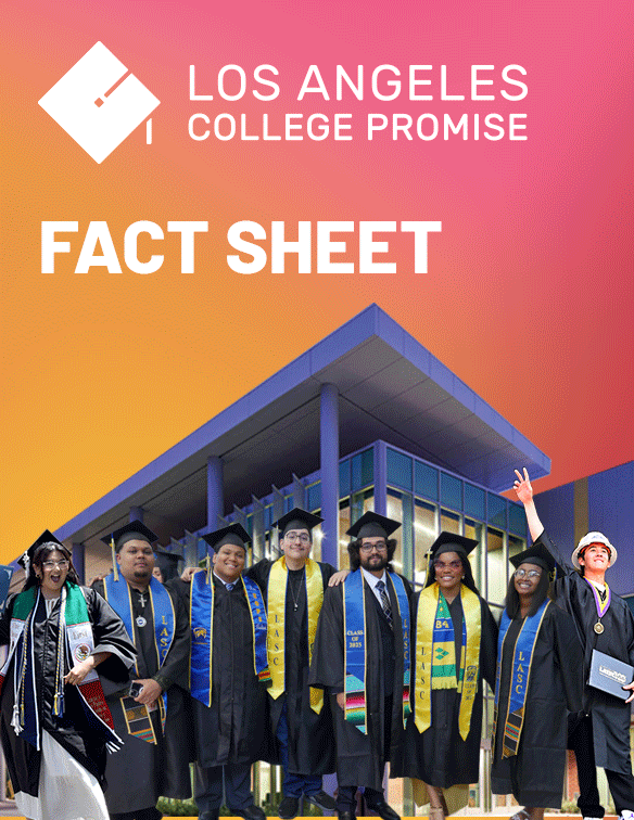 Los Angeles College Promise Fact Sheet cover page