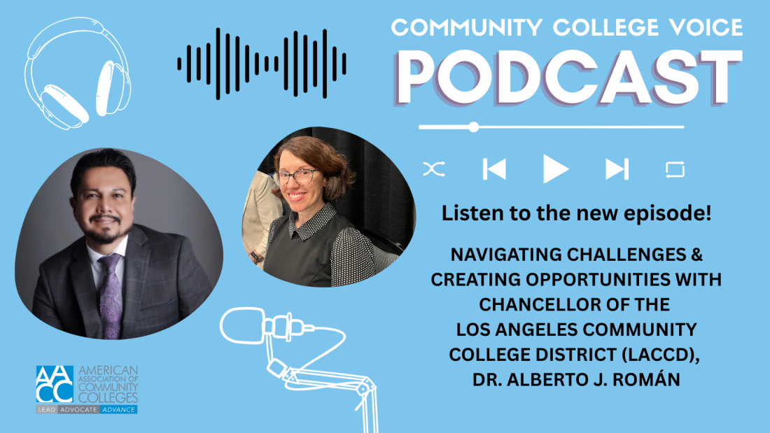 Graphic of Season 10, Episode 6: Navigating Challenges & Creating Opportunities at Los Angeles Community College District