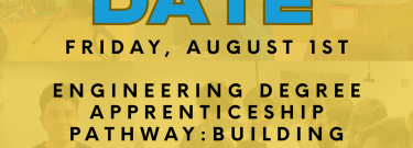 Save the date Engineering Degree Apprenticeship Pathway flyer
