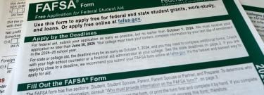 The 2025-26 FAFSA form.