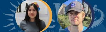 ELAC Student Prisma Santiago and WLAC Charles “Spenser” Wilson