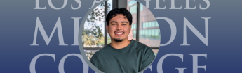 Vincent Esparza – Los Angeles Mission College Student Spotlight of the Week 